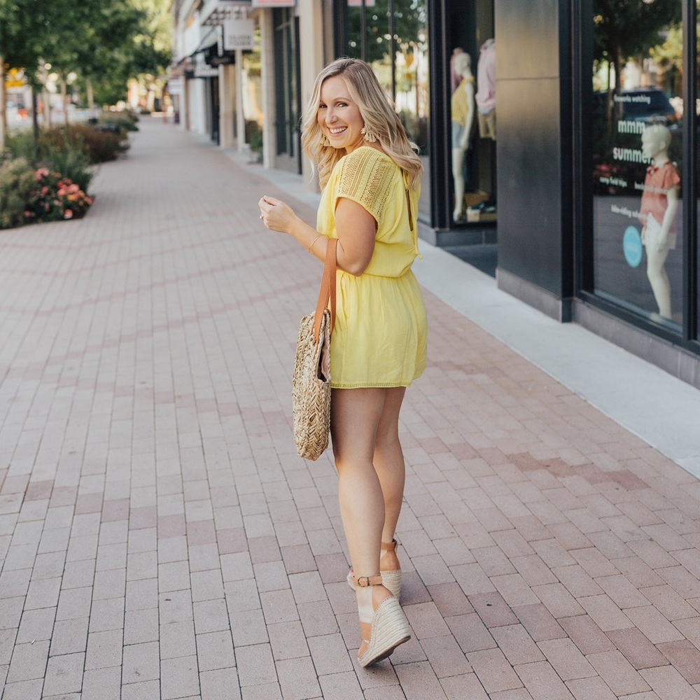 Yellow Romper - Picture 4 of 5